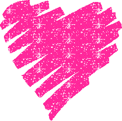 Pink Scribble Heart