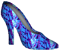 Blue High Heel picture