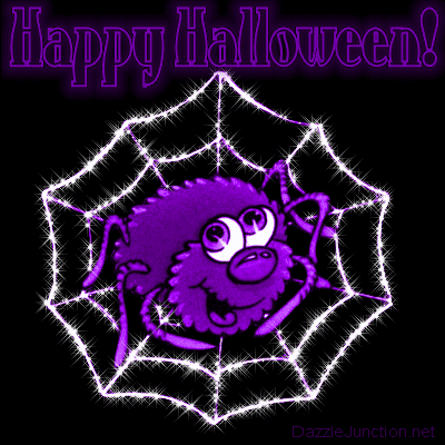 Halloween Purple Spider picture