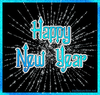Happy New Year Blue picture