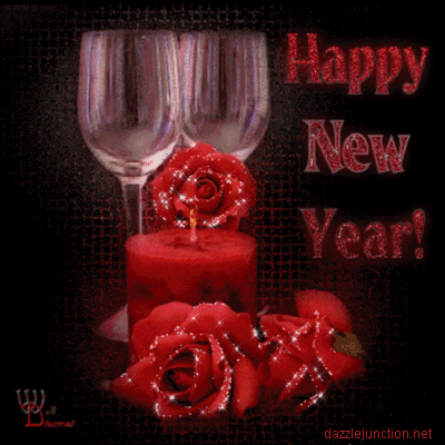 Happy New Year Rose picture