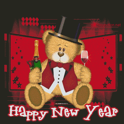 New Year Bear picture
