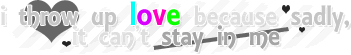 Throw Up Love