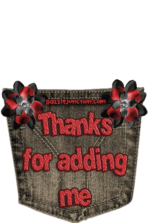 Piggy Wiggy bucket graphic that says Thanks for Adding Me.