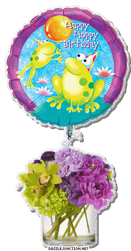Frog Flower Balloon