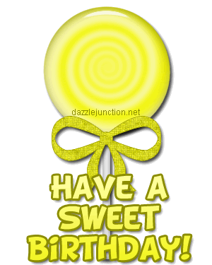 Sweet Birthday Sucker