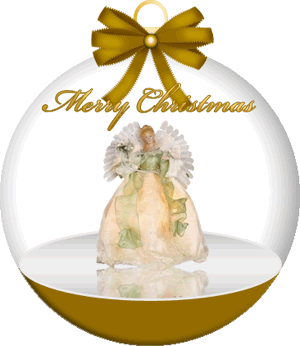 Christmas Angel Gold