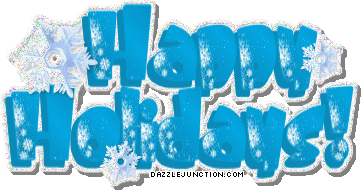Happy Holidays Snoflkes