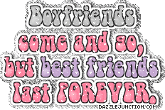 Red and white quote graphic about certain people coming into our lives and staying in our hearts forever.