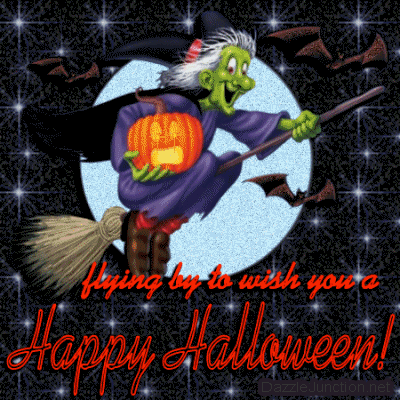 Happy Halloween Fly By