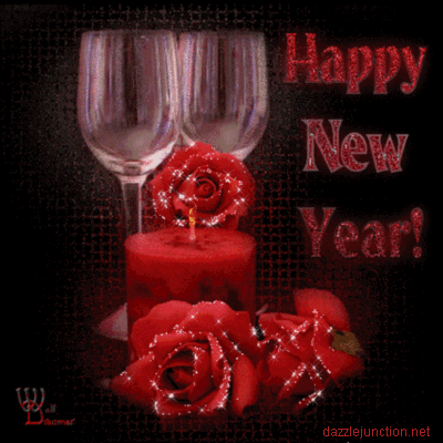 Happy New Year Rose