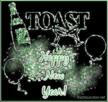 Happy New Year Toast