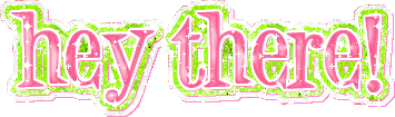 Soft pastel greeting image that says Hey There