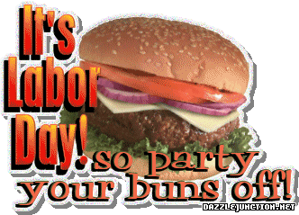 Labor Day Party Buns Off