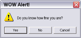 Wow Alert