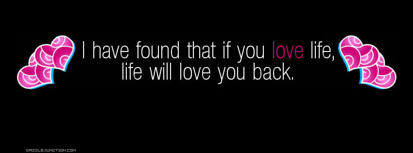 Love Life Facebook Cover