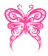 Baby Pink Butterfly