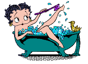 Betty Boop Bath