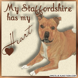 Pet Lovers Staffordshire Heart picture