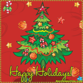 Happy Holidays Tree