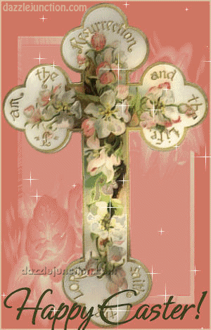 Easter Flower Cross