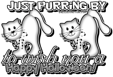 Purring By Halloween