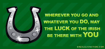 Luck Irish Banner