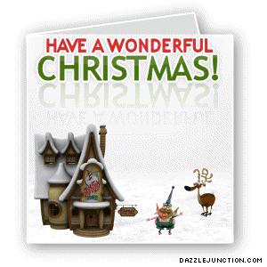 Christmas Cards Elf Reindeer picture