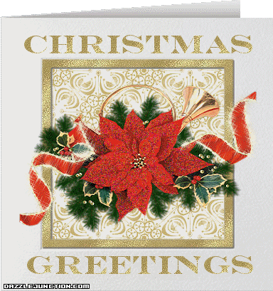 Christmas Cards Greetings Poinsettia picture
