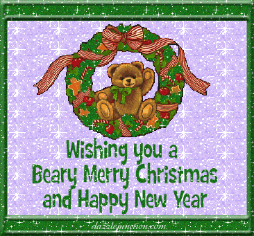 Christmas Glitter A Beary Merry picture
