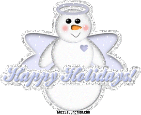Christmas Glitter Holiday Snowman picture