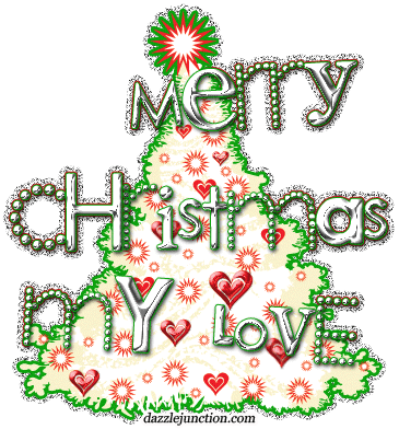 Christmas Glitter Merry Christmas Love picture