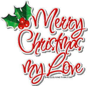 Christmas Glitter Merry Christmas My Love picture