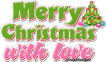 Christmas Glitter Merry Love picture