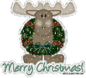 Christmas Glitter Reindeer Merry picture