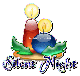 Christmas Glitter Silent Night picture