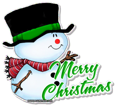 Christmas Glitter Snowman Christmas picture