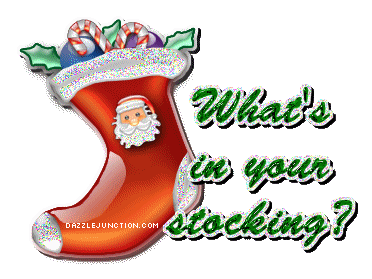 Christmas Glitter Whats In Stocking picture