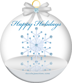 Christmas Ornaments Happy Holidays Snowflake picture
