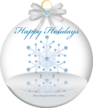 Happy Holidays Snowflake