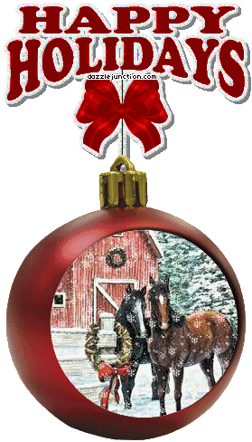 Christmas Ornaments Horses Ornament picture