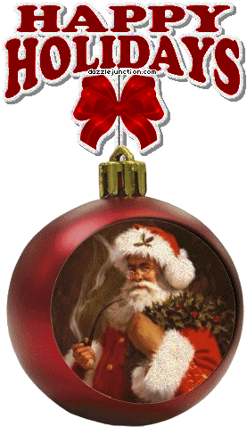 Santa Ornament