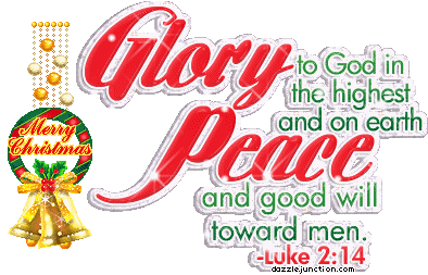 Religious Christmas Glory To God picture