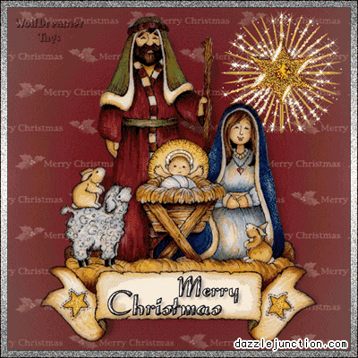 Religious Christmas Nativity picture