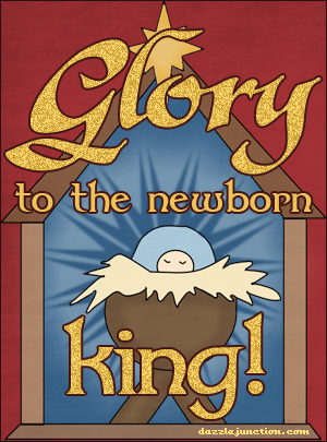 Religious Christmas Newborn King picture