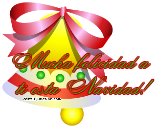 Spanish Christmas Mucha Felicidad picture