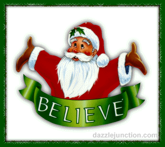 Merry Christmas Beieve Santa picture