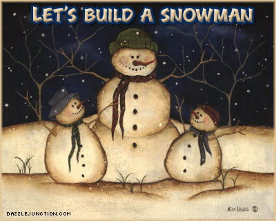 Merry Christmas Build A Snowman picture