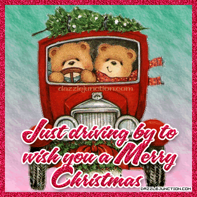 Driving Christmas Bears