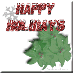 Happy Holidays Snowflake